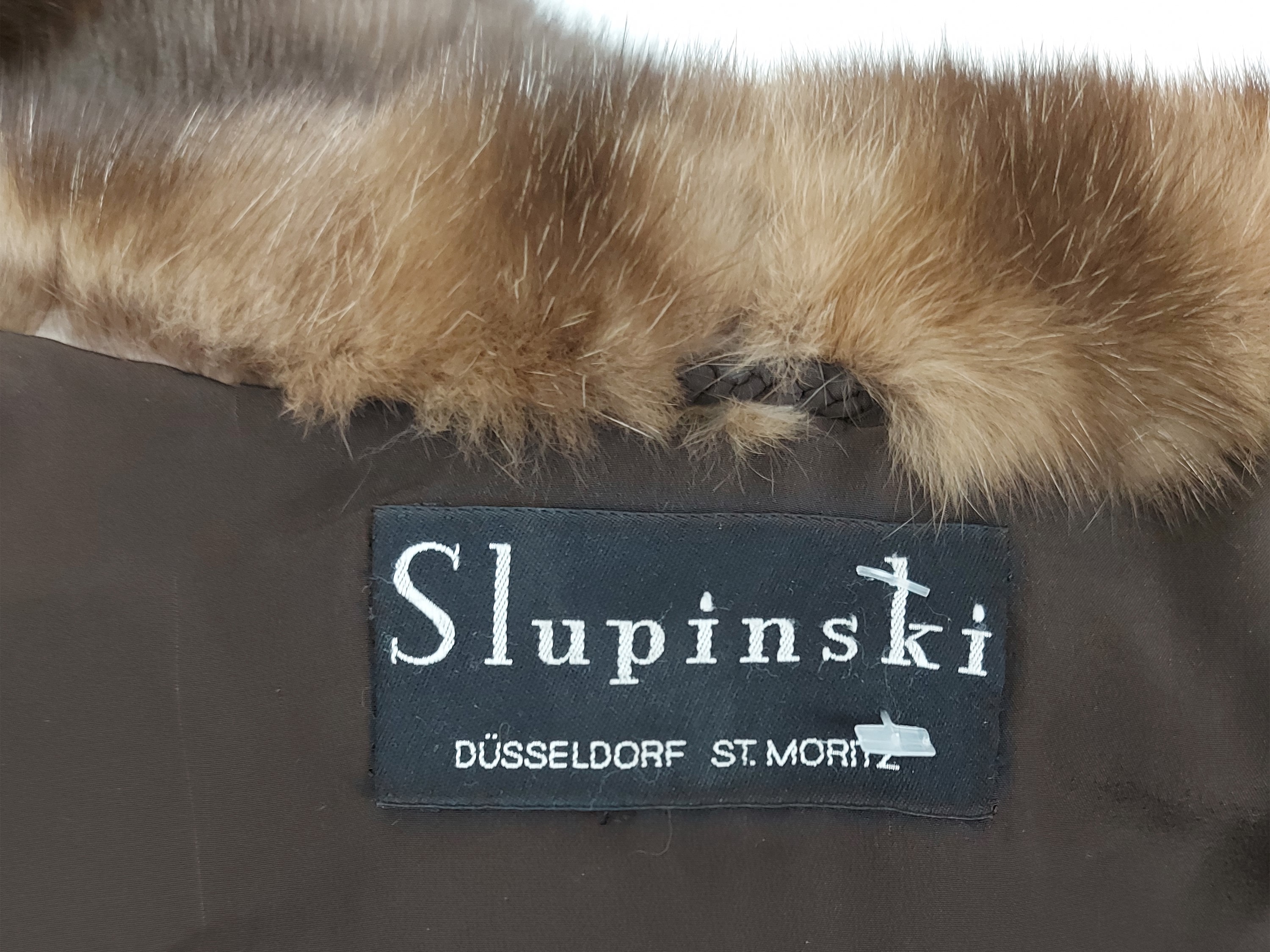 Pelliccia Lunga in Zibellino Russo, Slupinki St. Moritz