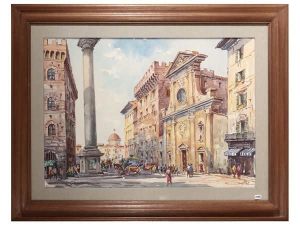 Giovanni Ospitali - Piazza santa trinits