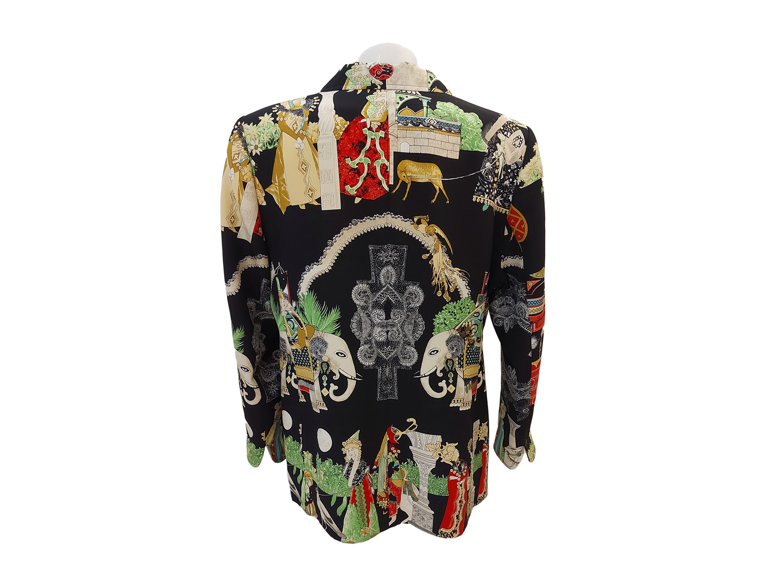 Barbara Kessels - Giacca in seta a motivo orientale