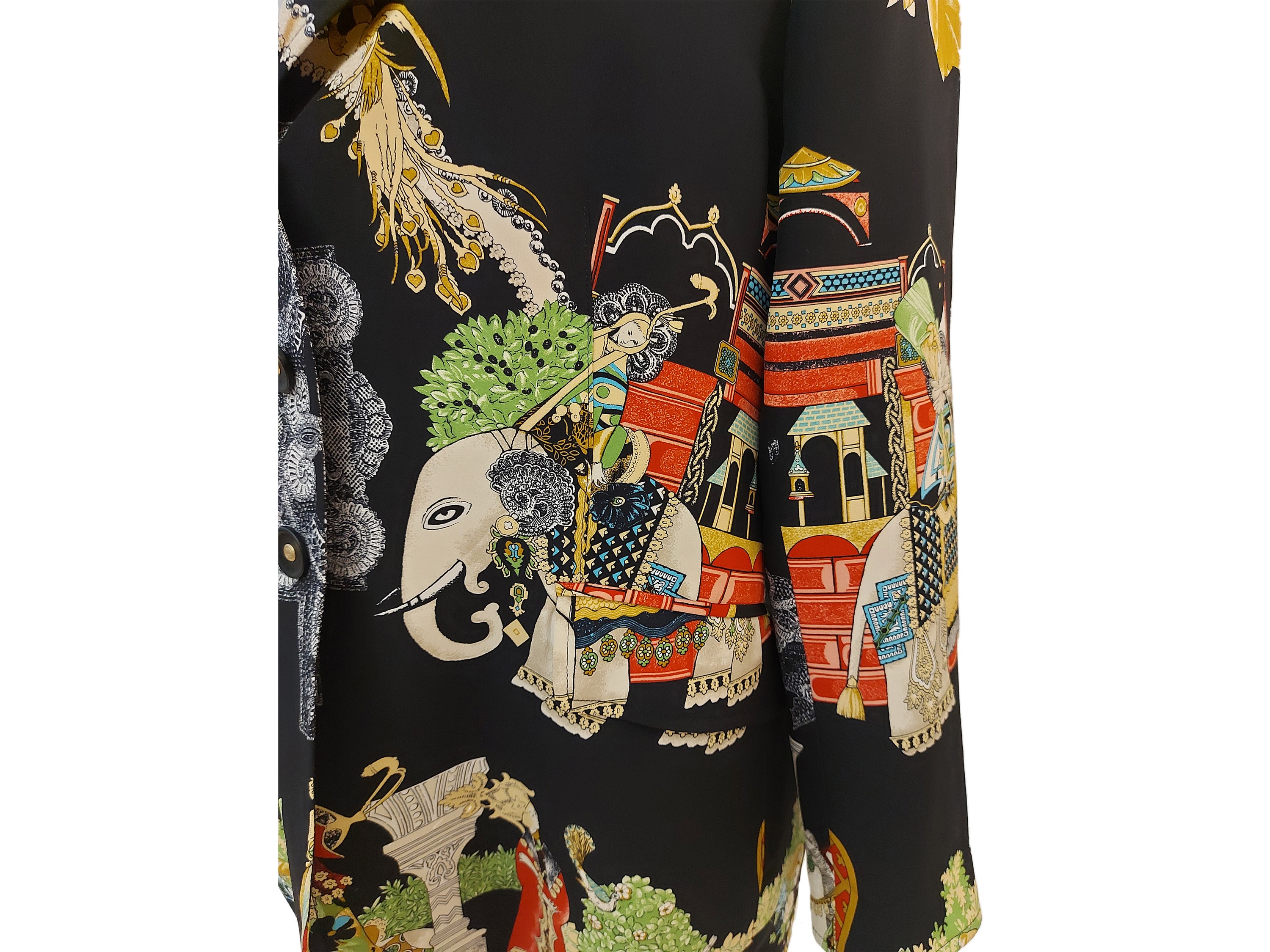 Barbara Kessels - Giacca in seta a motivo orientale