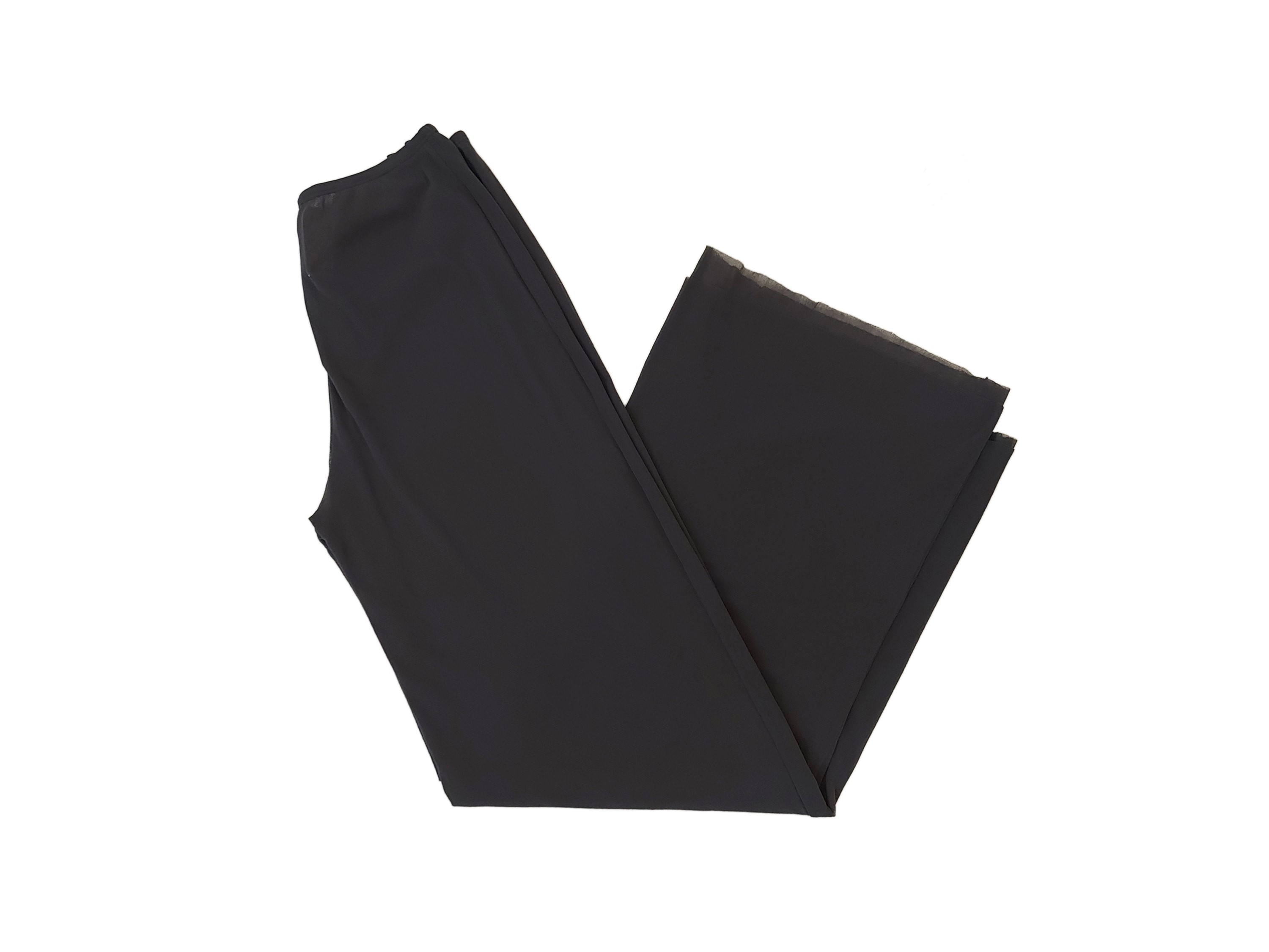 Composè casual in tulle grigio