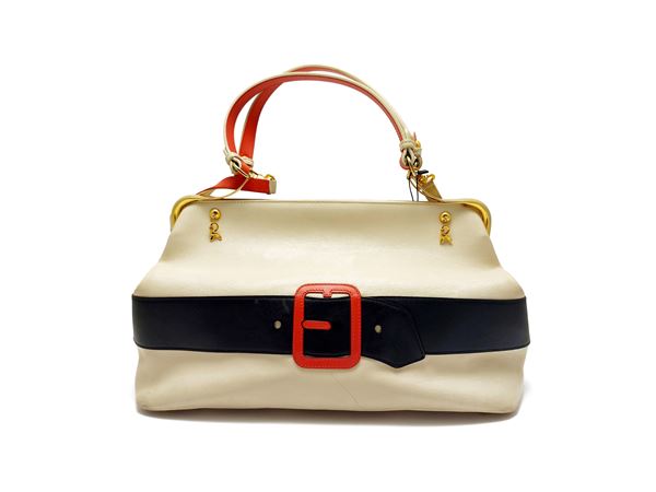 Roberta di Camerino - Handbag in ivory leather
