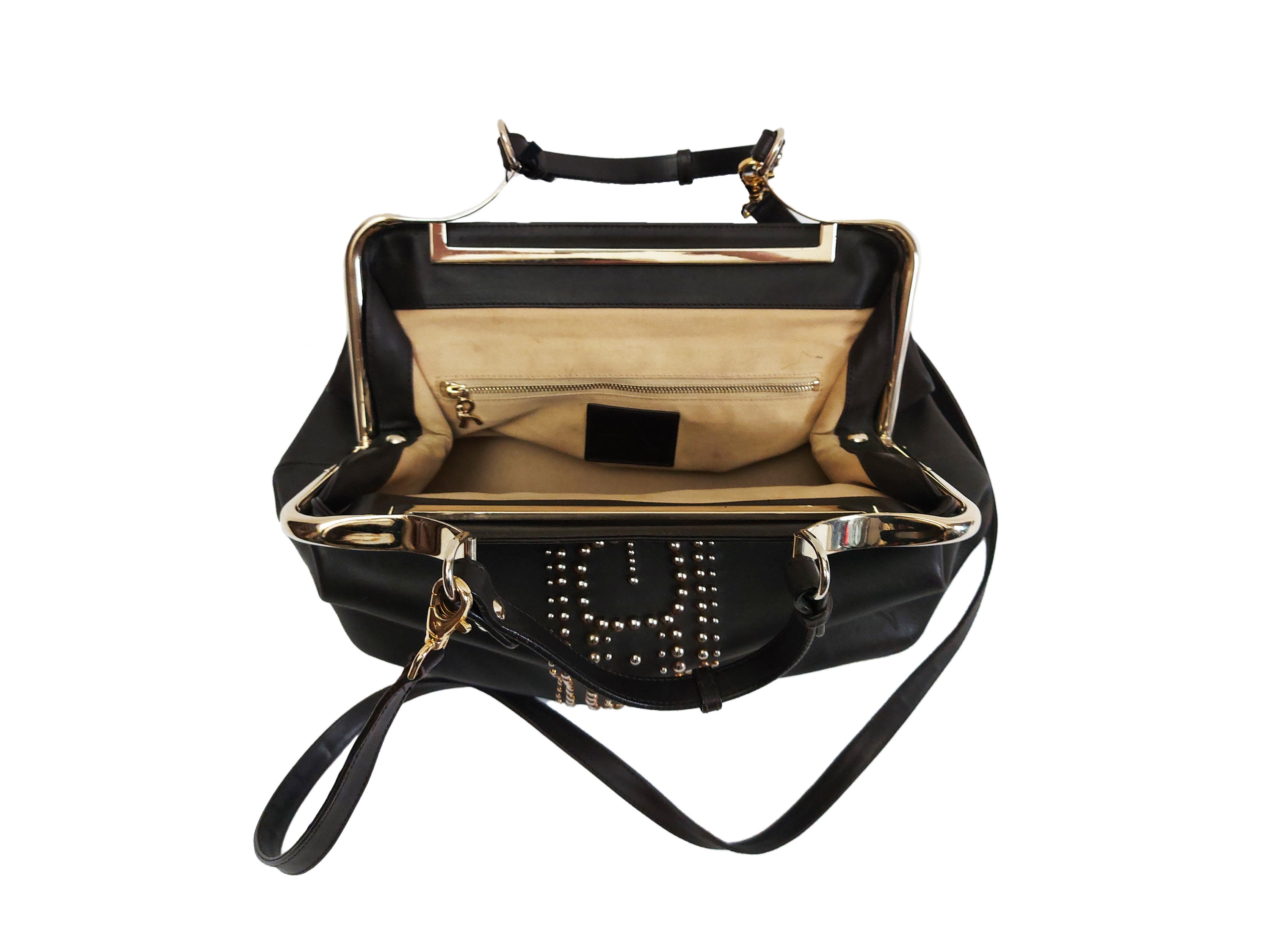 Roberta di Camerino - Borsa a mano in pelle marrone