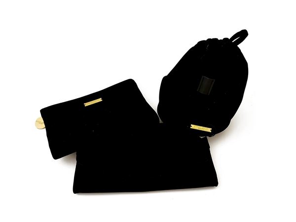 Three black velvet toilet sluts, Giorgio Armani Parfums