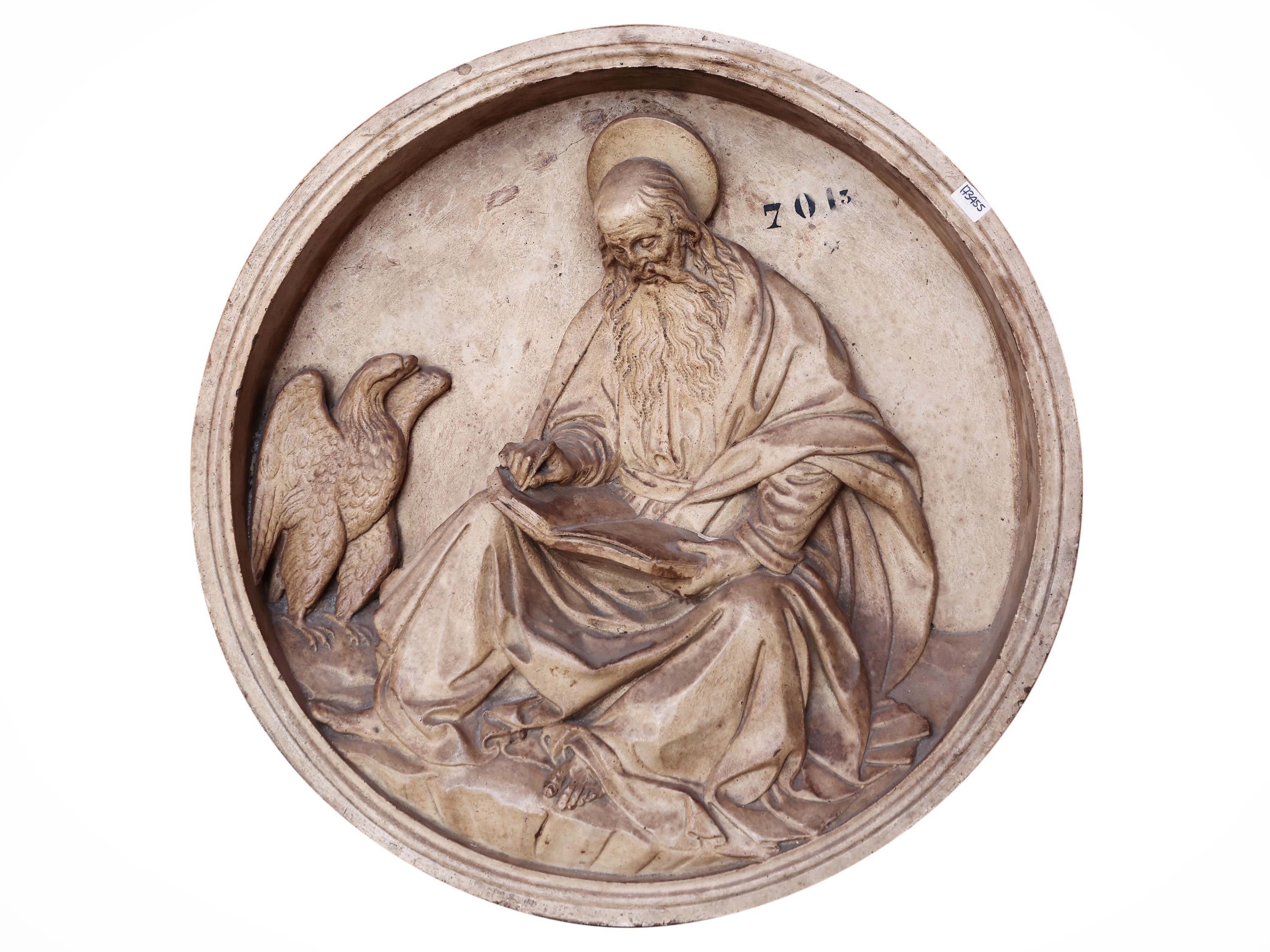San Giovanni Scrive il Vangelo
