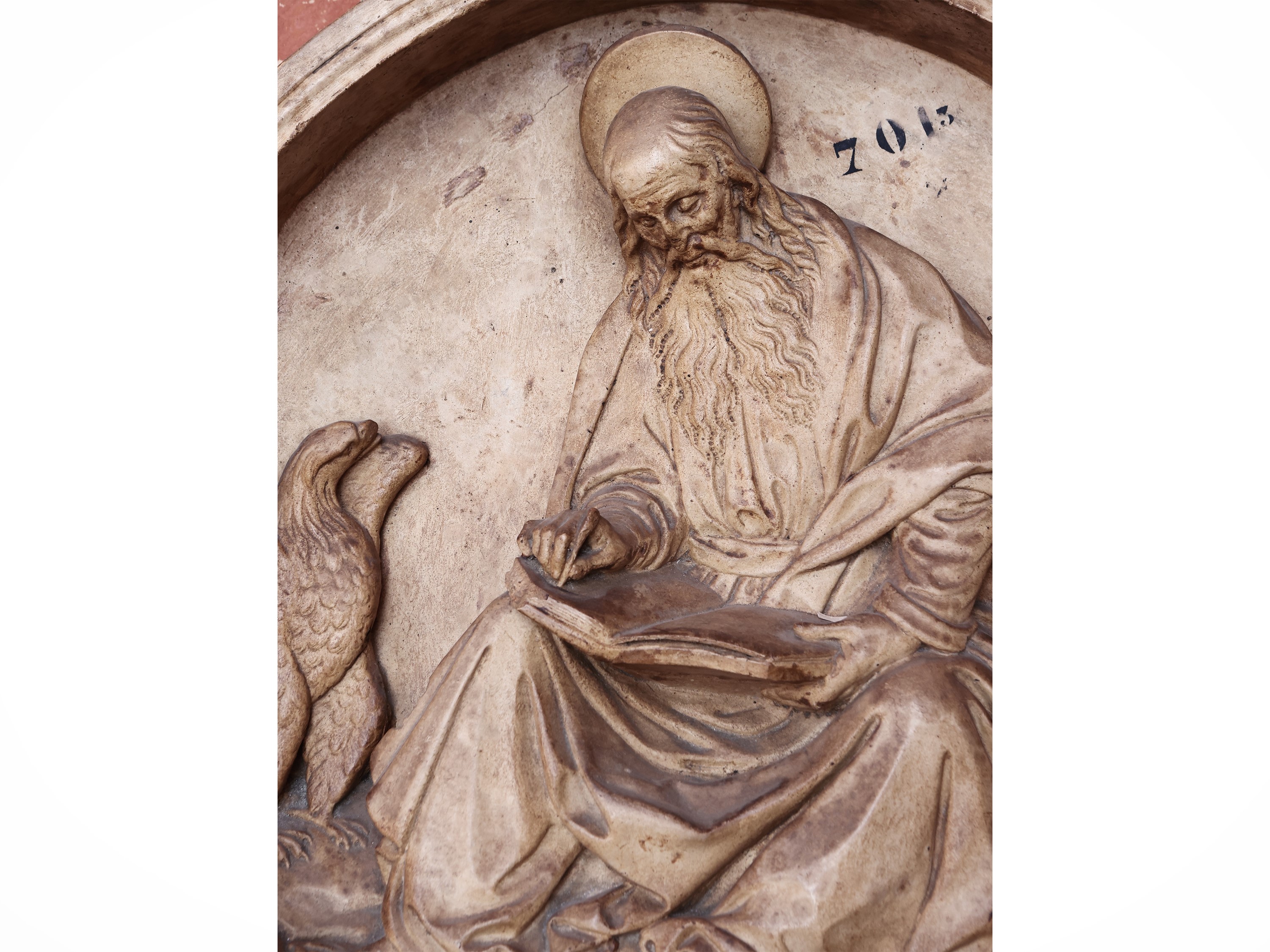San Giovanni Scrive il Vangelo