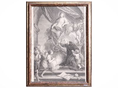 Madonna tra Angeli e San Filippo Neri