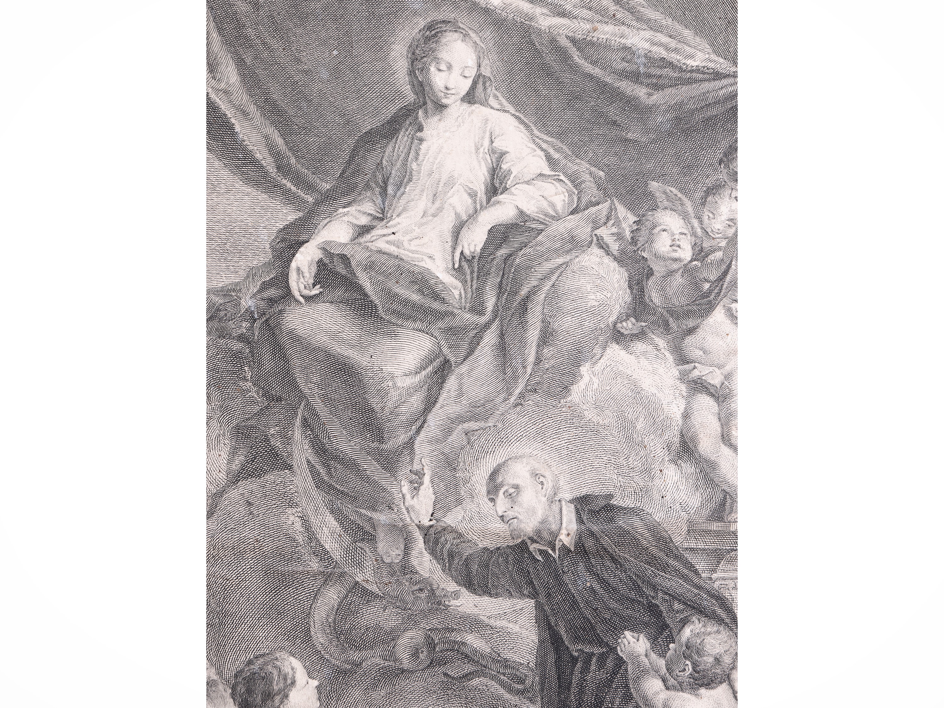 Madonna tra Angeli e San Filippo Neri