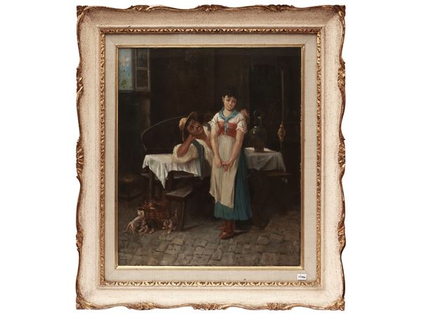 Ezio Marzi : Scene  - Auction Dèballage. Deals at Auction - Maison Bibelot - Casa d'Aste Firenze - Milano