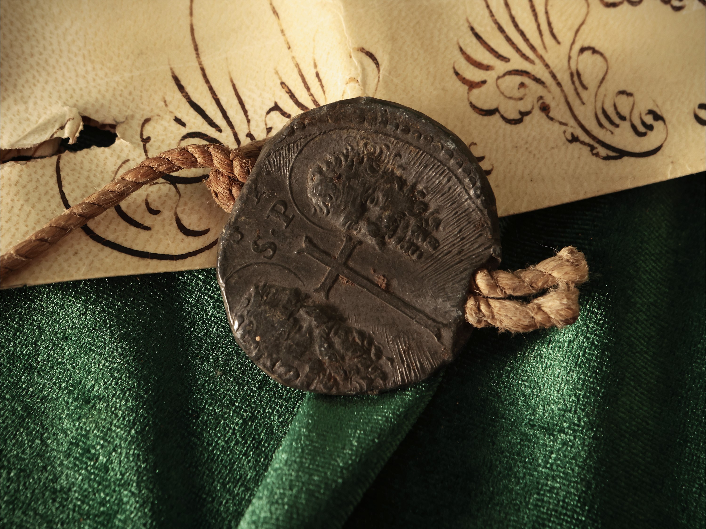 Bolla pontificia in pergamena