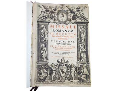 Missale Romanum Ex Decreto Sacrosancti Concilii Tridentini Restitutum