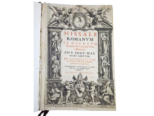 Missale Romanum ex decreto Sacrosancti Concilii Tridentini restitutum
