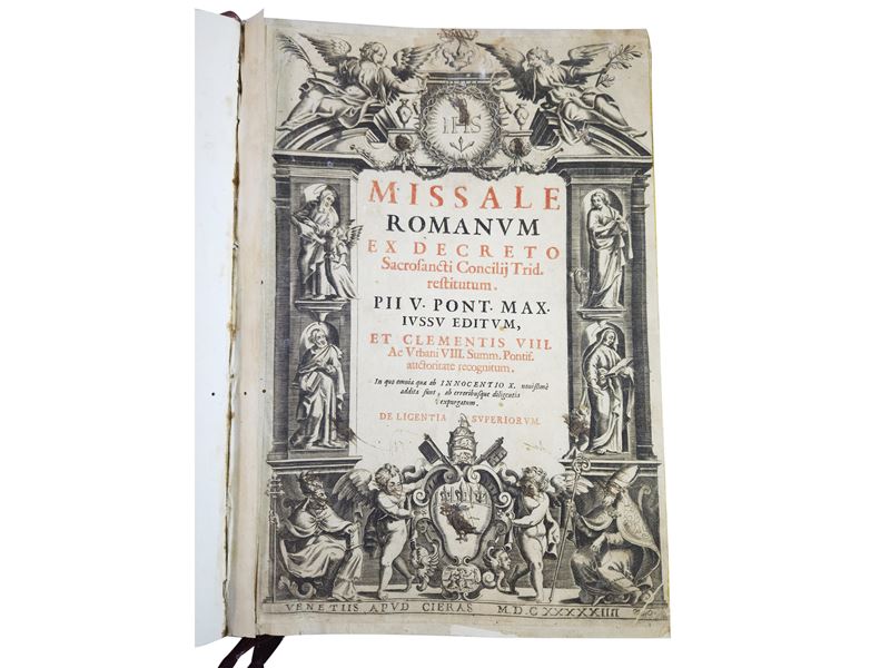 Missale Romanum Ex Decreto Sacrosancti Concilii Tridentini Restitutum