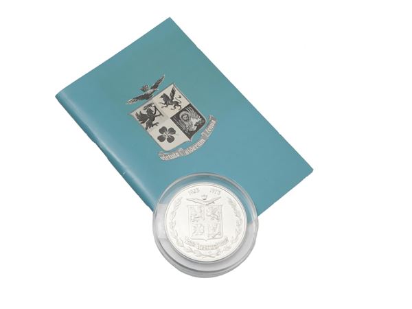 Medaglia in argento 925, Cinquantenario dell'Aeronautica Militare Italiana