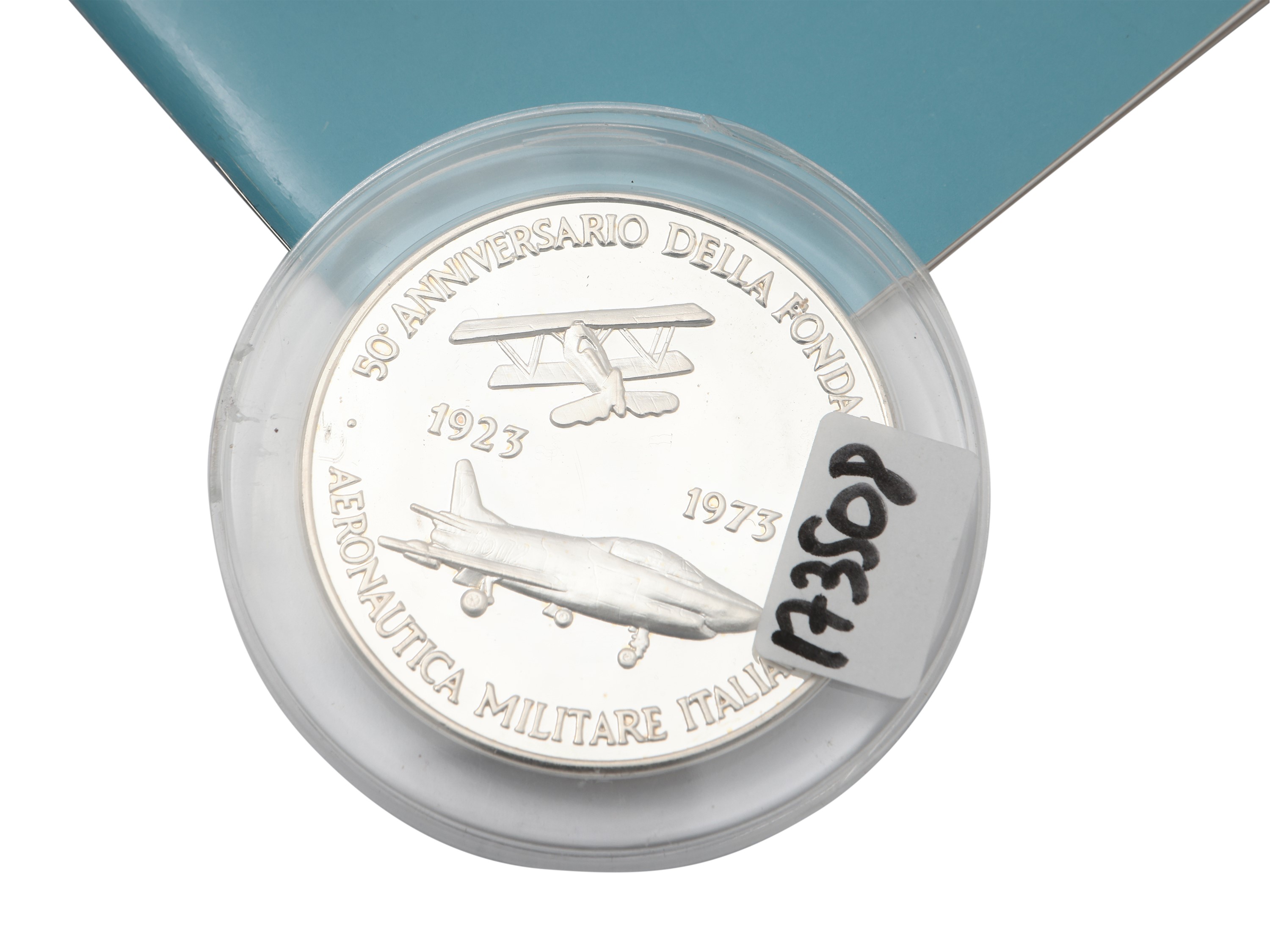 Medaglia in argento 925, Cinquantenario dell'Aeronautica Militare Italiana