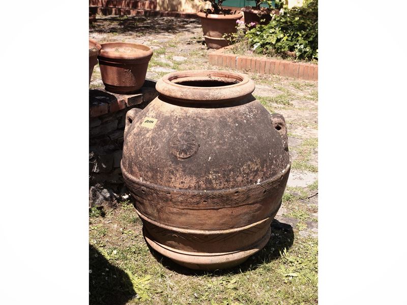 Grande Orcio D'epoca in Terracotta di Galestro