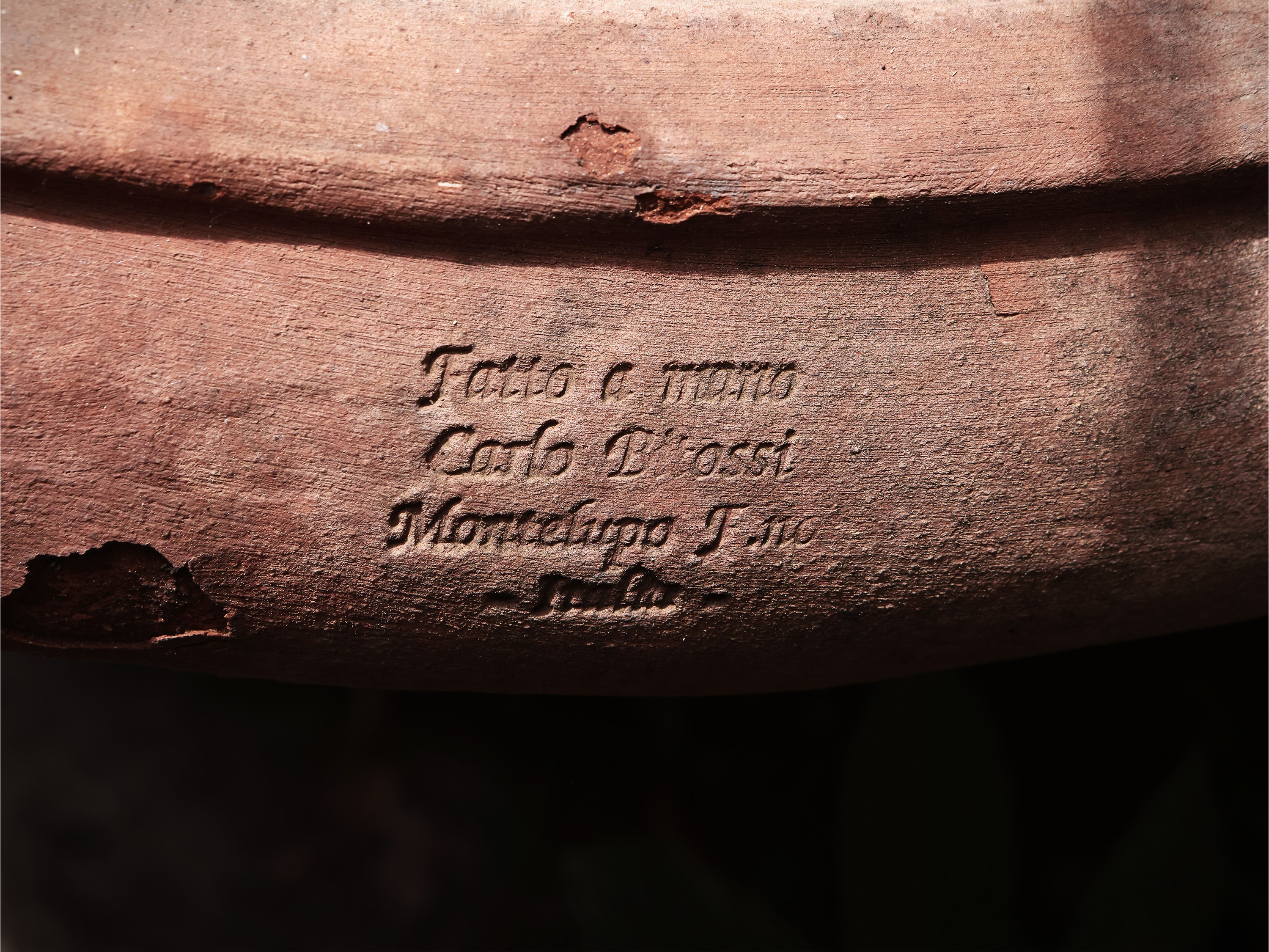 Grande Vaso in Terracotta di Galestro