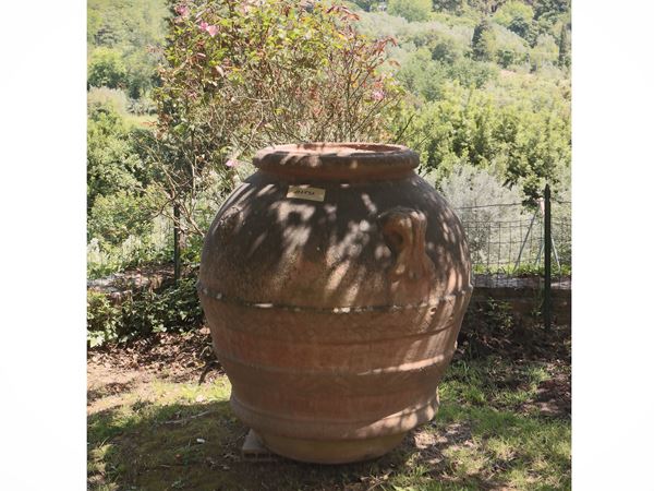 Grande orcio d'epoca in terracotta di Galestro