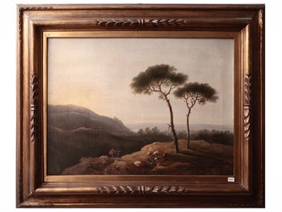 Paesaggio con Viandanti