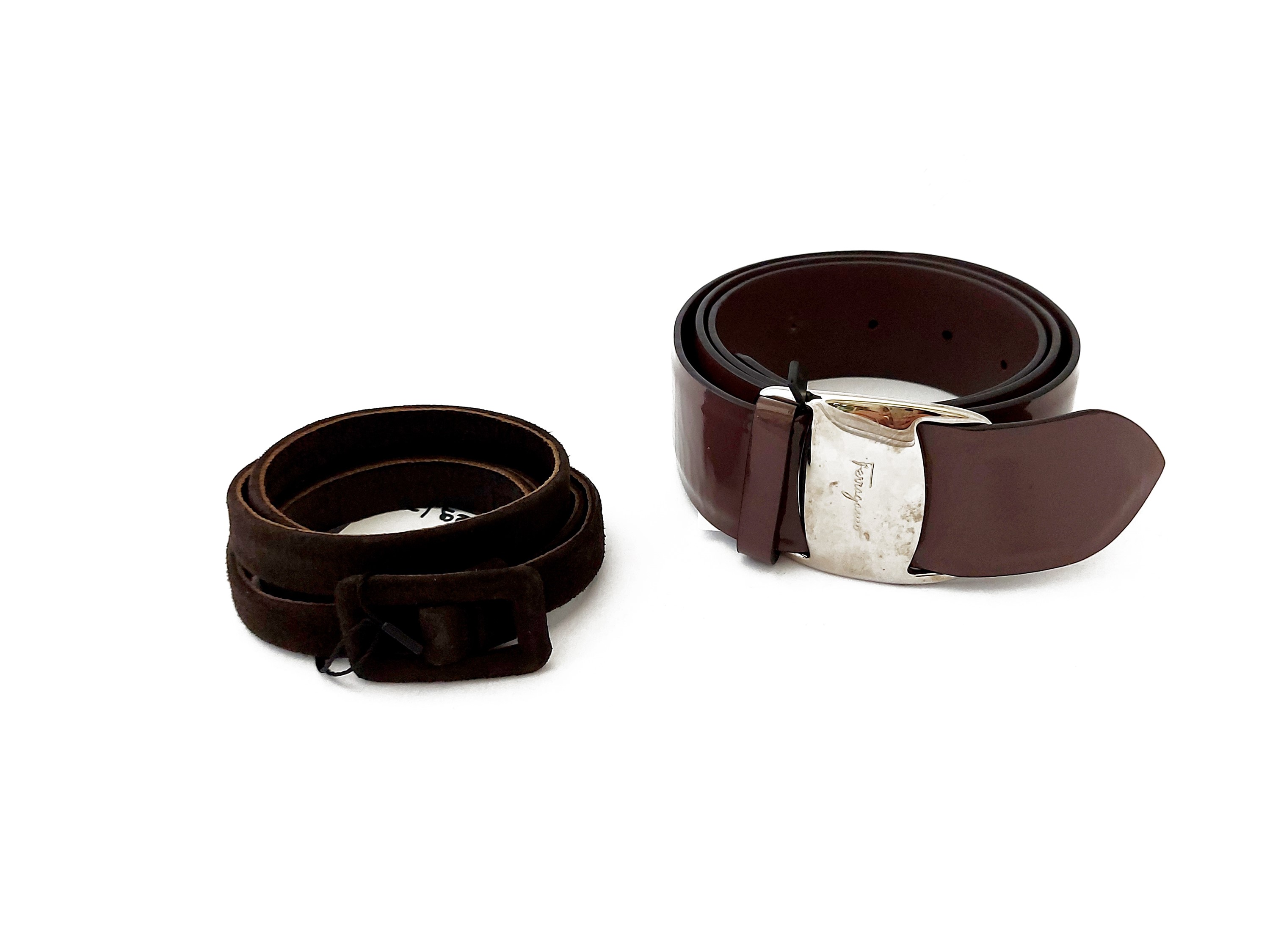 Salvatore Ferragamo - Due Cinture in Pelle