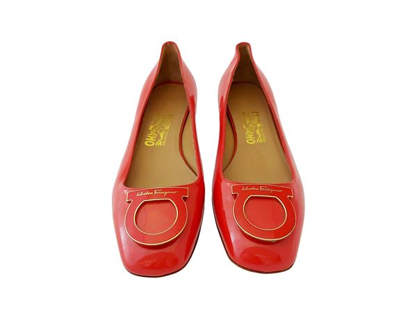 Salvatore Ferragamo - Coral paint dancers