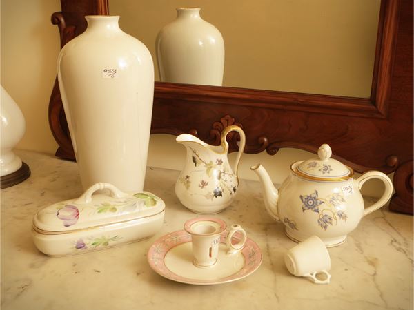 Collection of porcelain, Ginori
