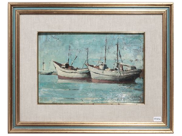 Paolo Frosecchi - Boats 1952