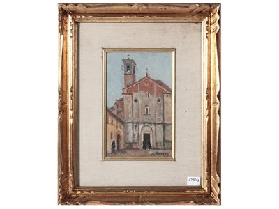 Scorcio di Chiesa con Suore