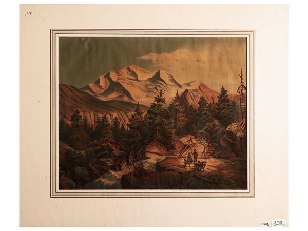 Peasaggi di montagna