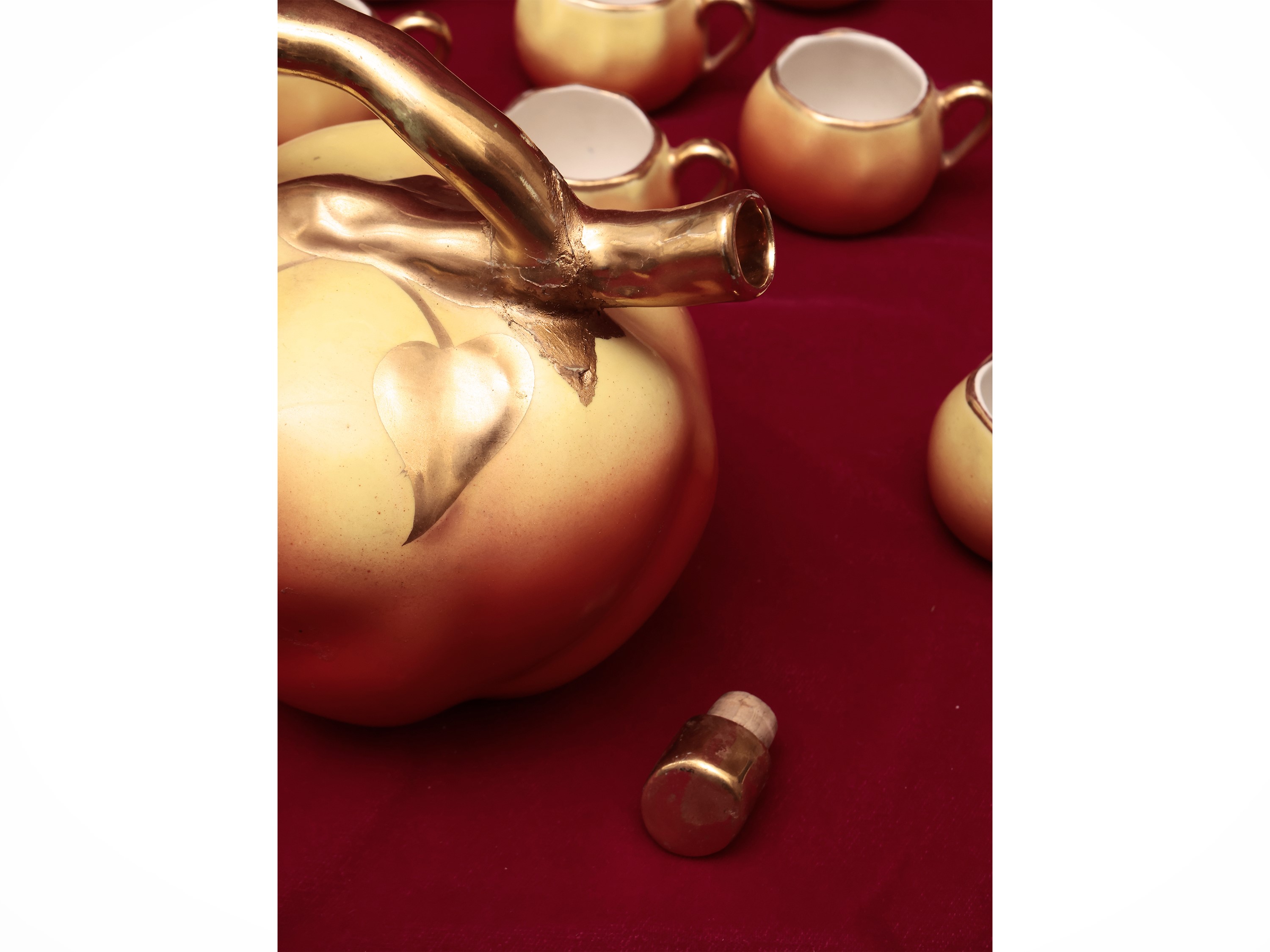 Lotto di Accessori di Gusto Art Nouveau
