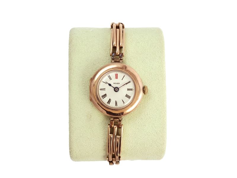 Orologio Rolex Lady in Oro Rosso Basso Titolo