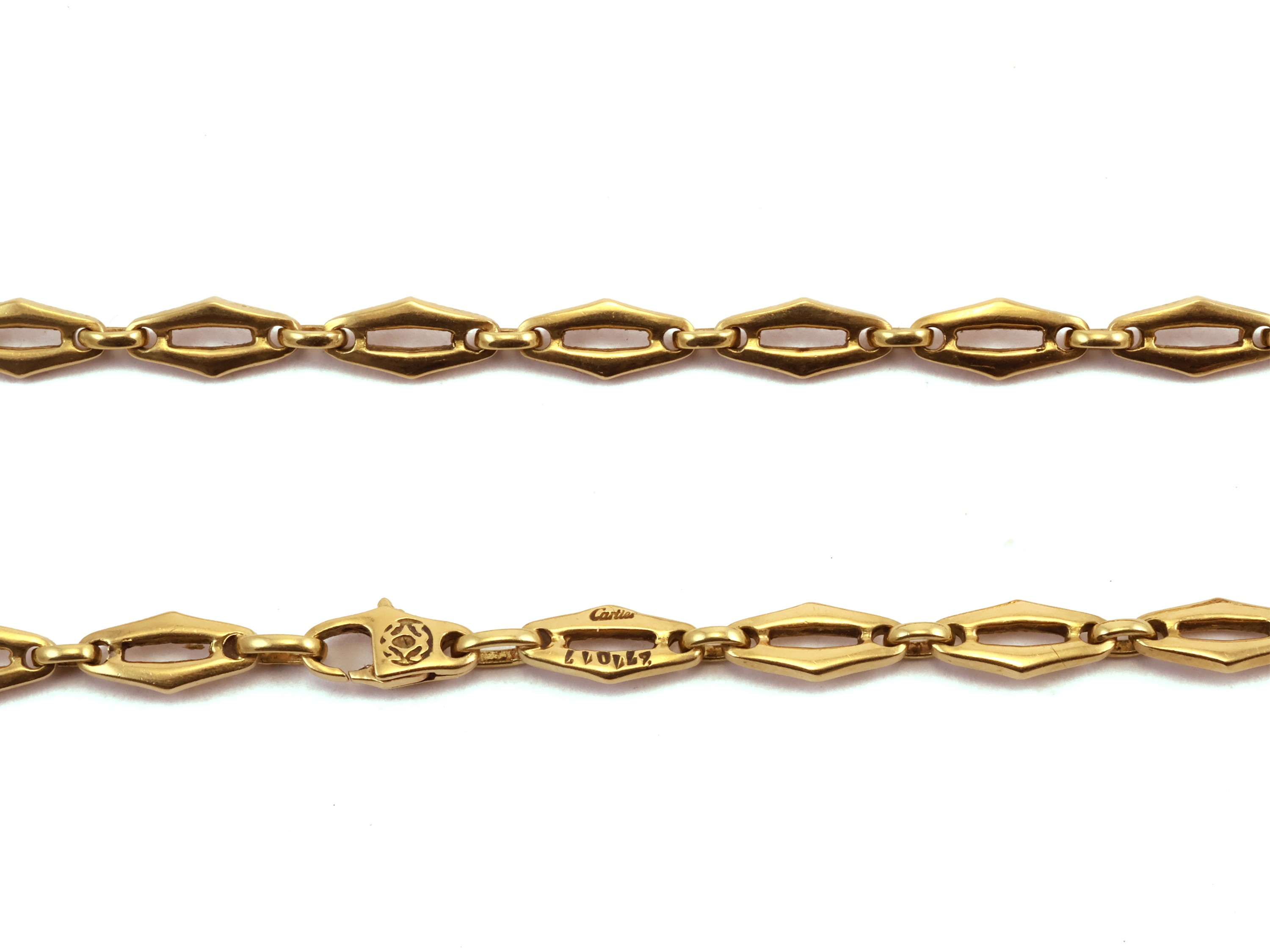 Collana Lunga Cartier in Oro Giallo