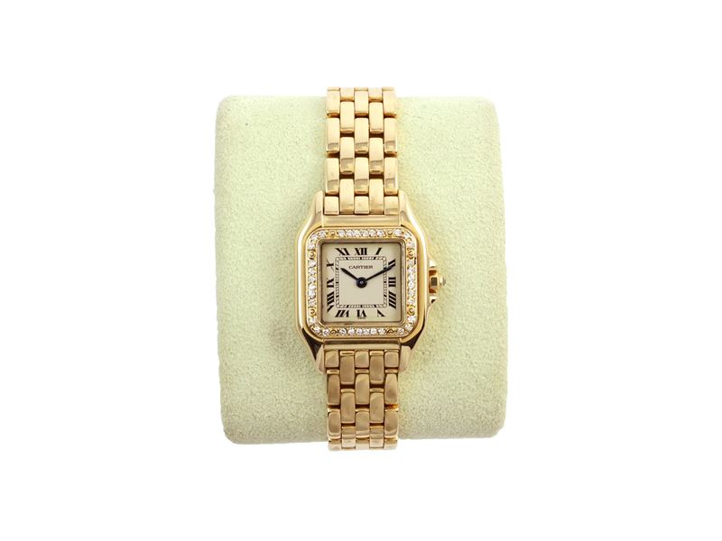 Orologio da Polso per Donna Cartier Panthère in Oro Giallo e Diamanti
