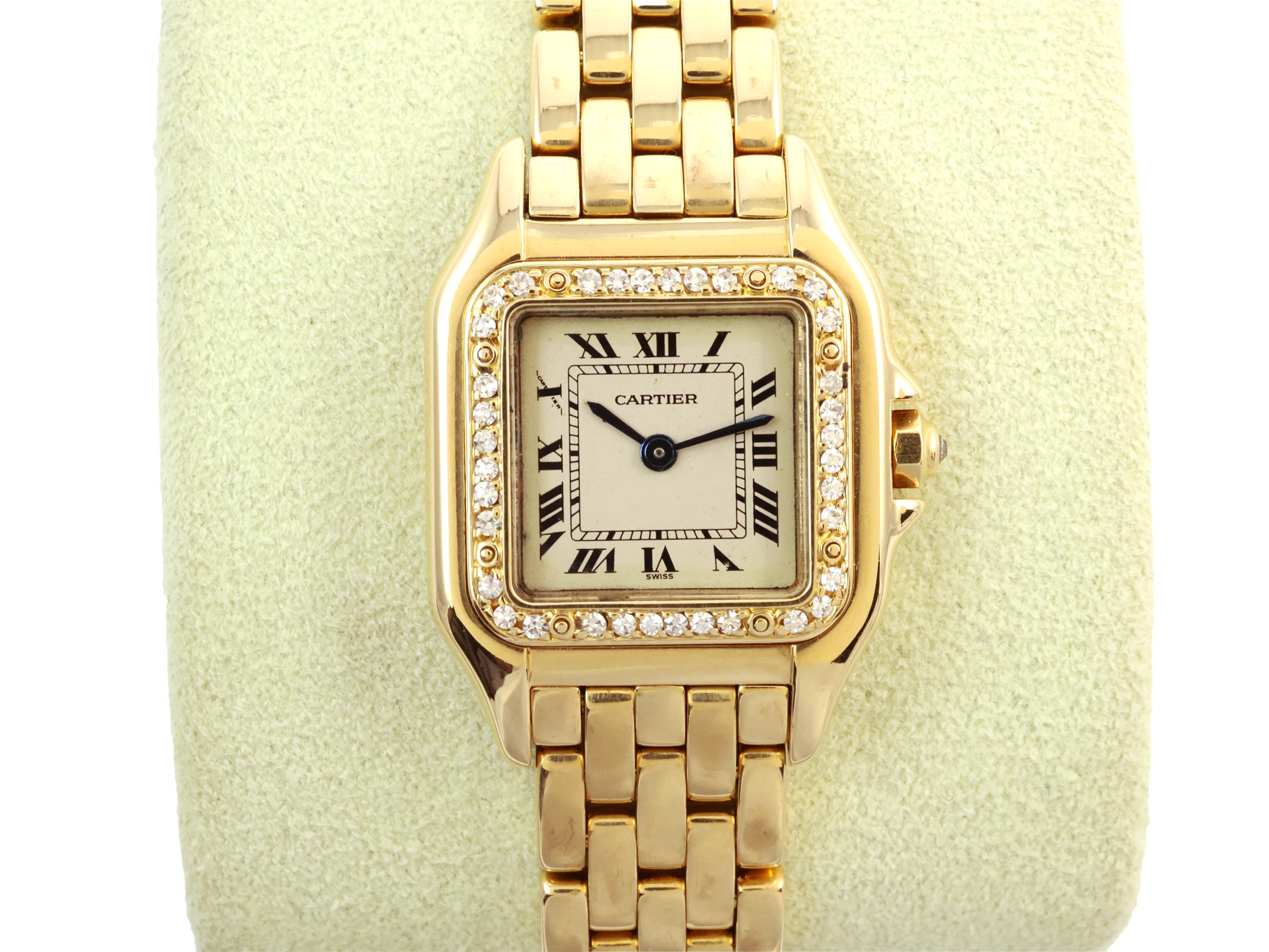 Orologio da Polso per Donna Cartier Panthère in Oro Giallo e Diamanti