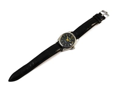 Orologio Tudor Oyster Prince Date in Acciaio con Cinturino Pelle