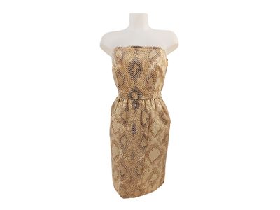 Valentino - Tubino in Cotone Animalier