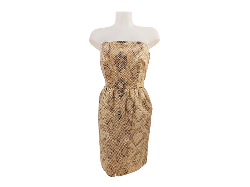 Valentino - Tubino in Cotone Animalier