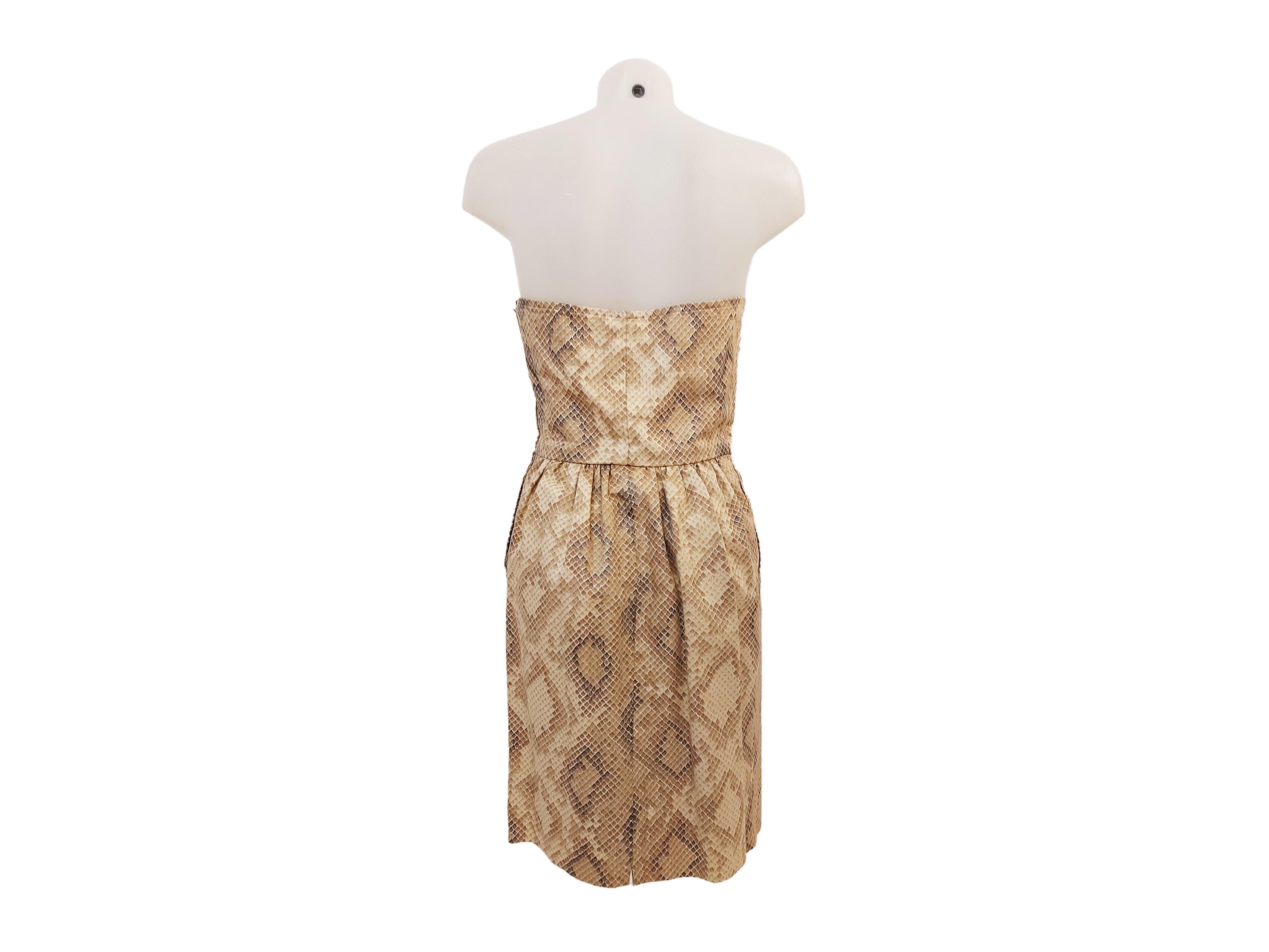 Valentino - Tubino in Cotone Animalier