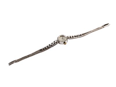 Orologio da Polso per Donna Zenith in Oro Bianco con Diamanti