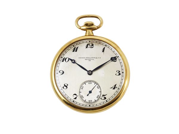 Patek Philippe pocket watch in yellow gold