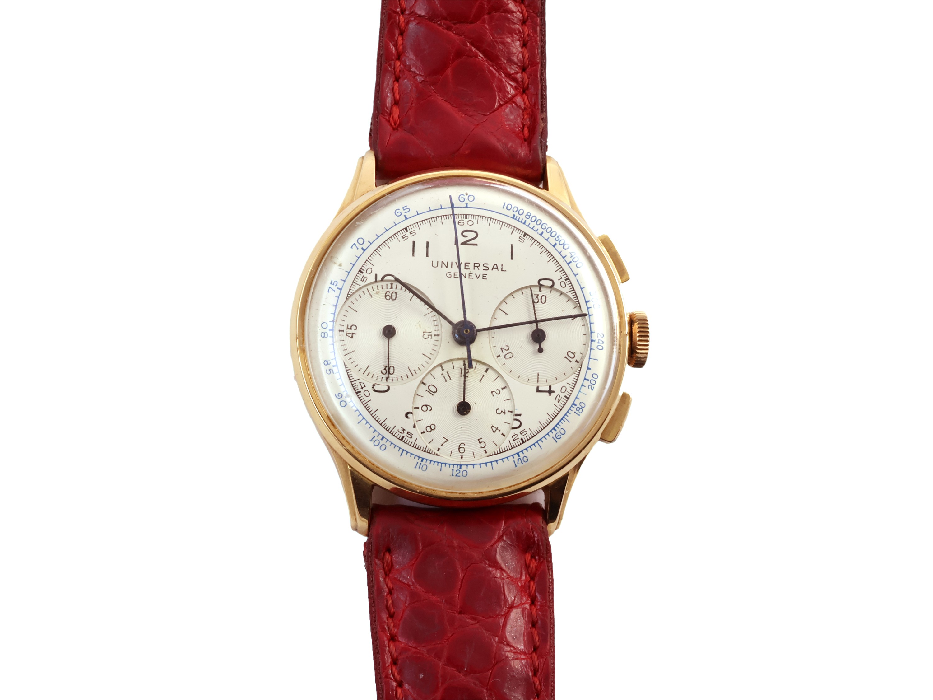 Orologio da Polso per Uomo Universal Genève in Oro Rosa