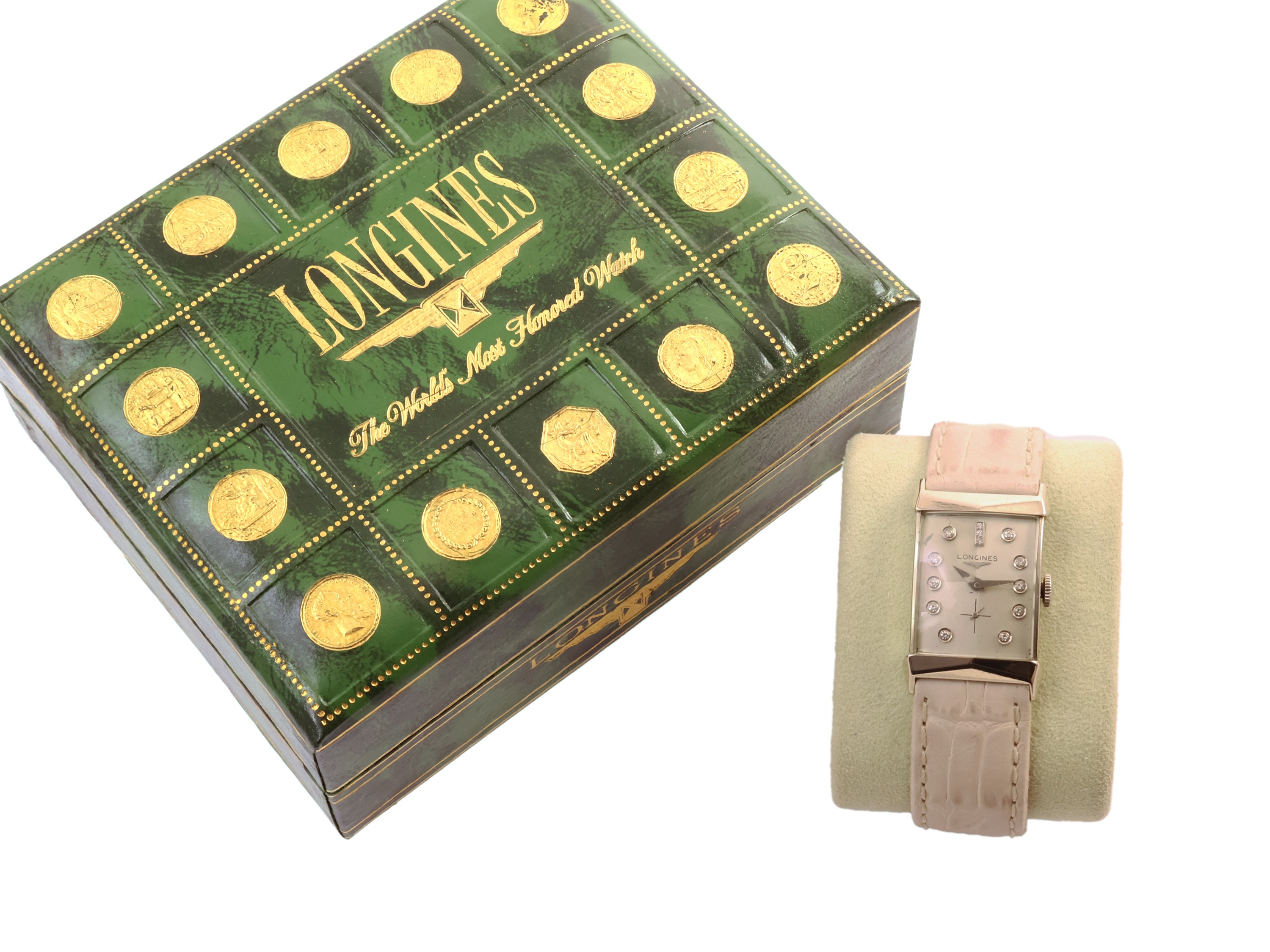 Orologio da Polso Longines Cassa in Oro Bianco 585/1000