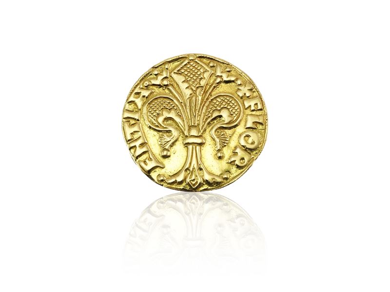 Fiorino Commemorativo in Oro Giallo
