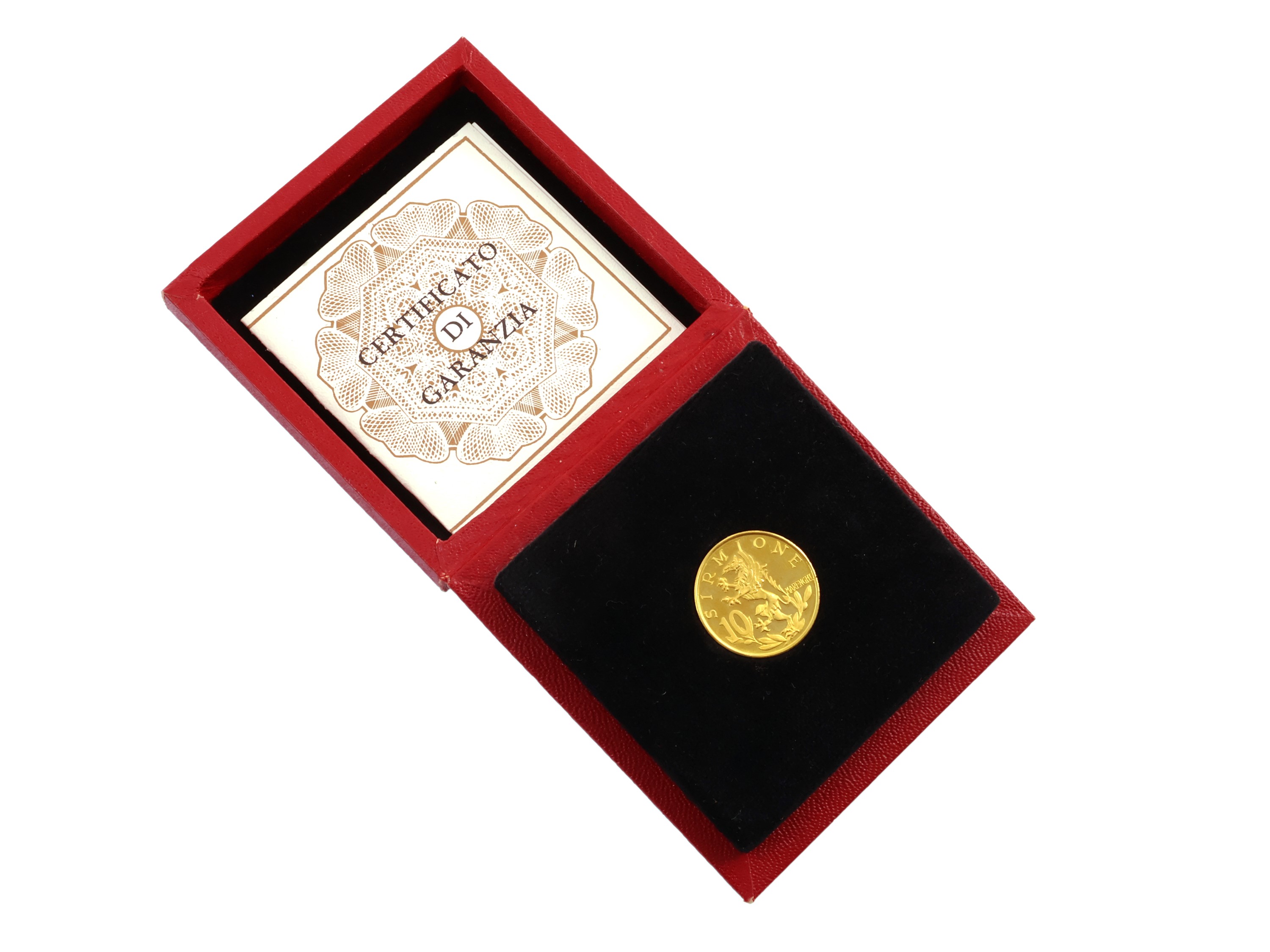 Medaglia Commemorativa in Oro Giallo 900/1000