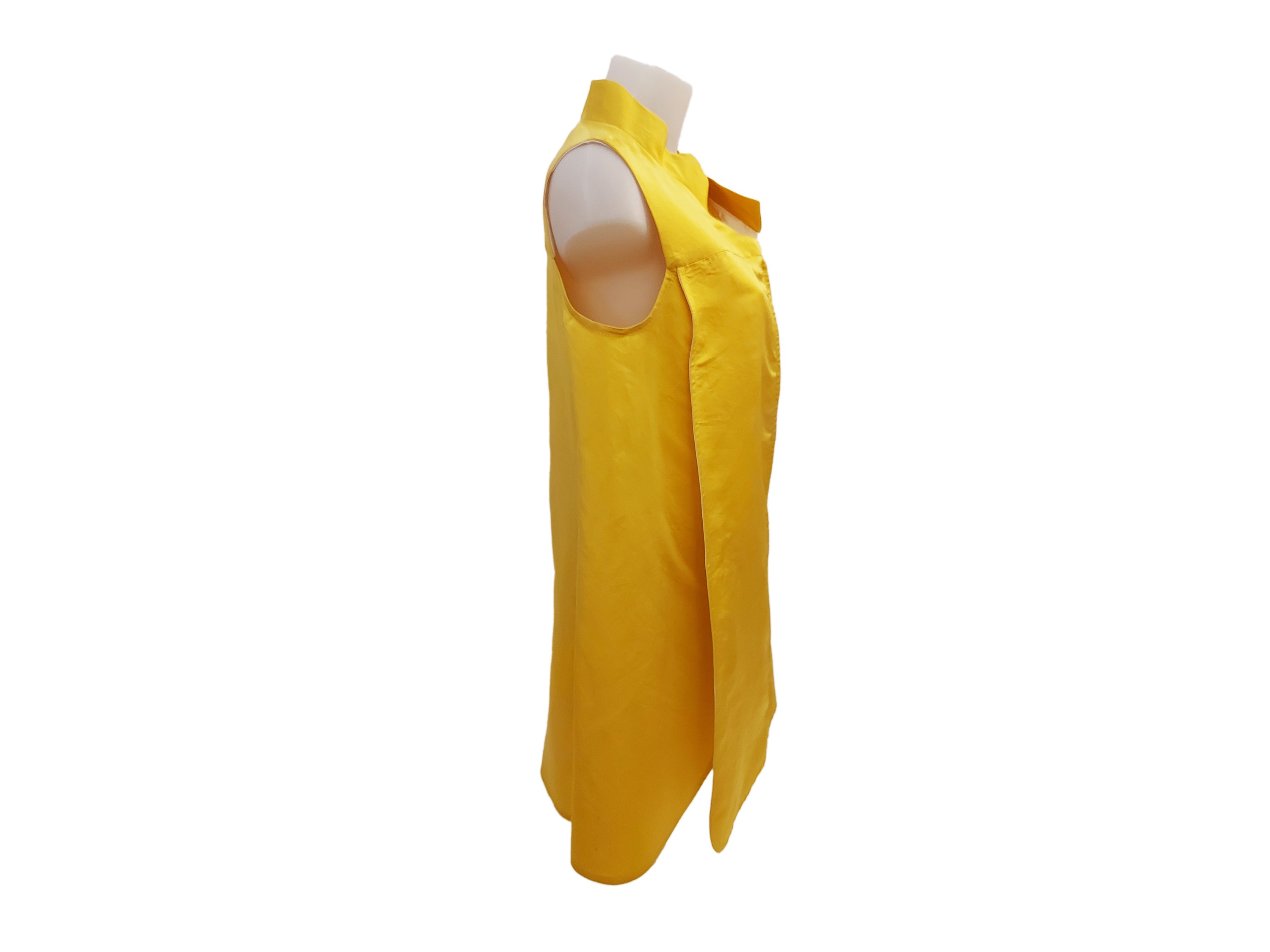 Moschino Cheap and Chic - Abito a trapezio giallo