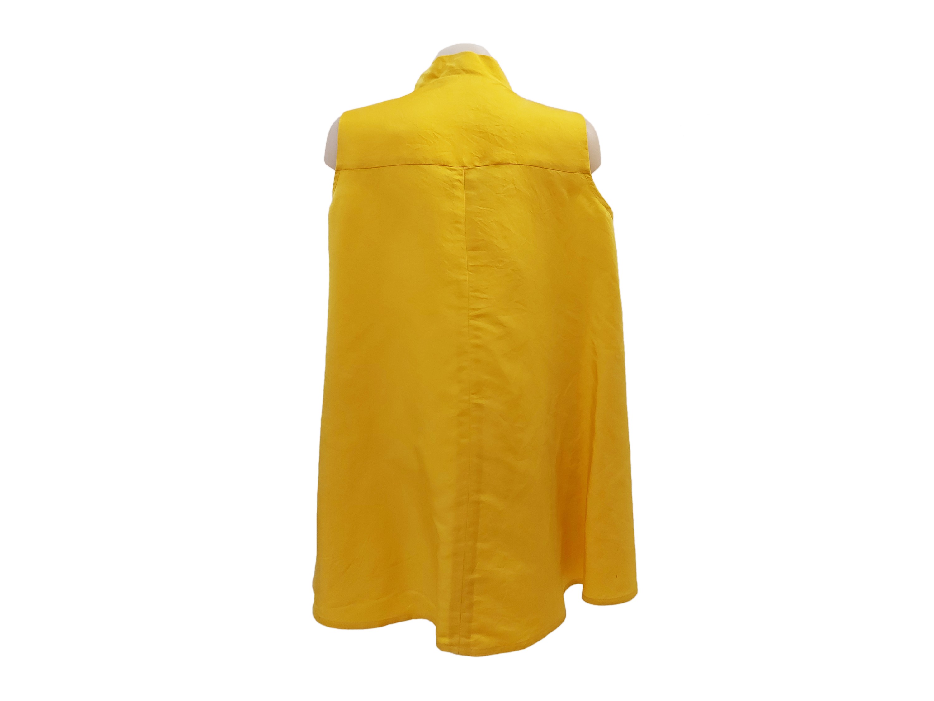 Moschino Cheap and Chic - Abito a trapezio giallo