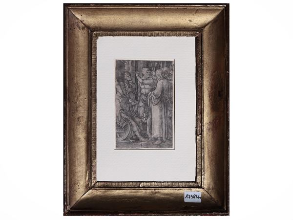 Lucas van Leyden - Cristo davanti a Caifa