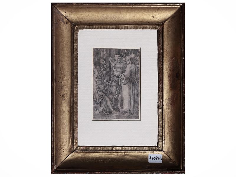 Lucas Van Leyden - Cristo Davanti a Caifa