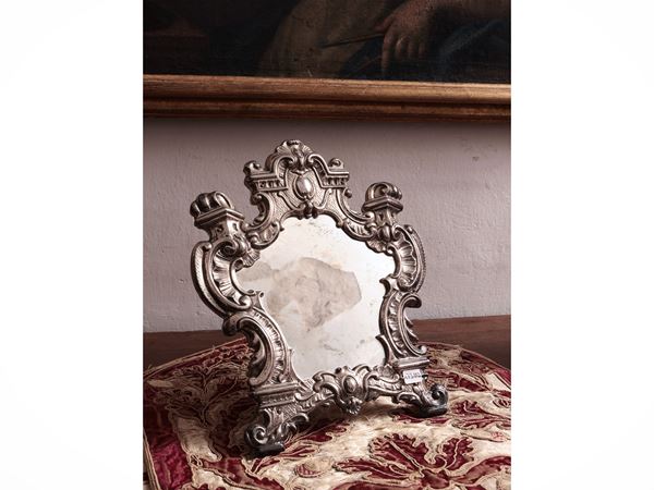 Cornice cartagloria in argento