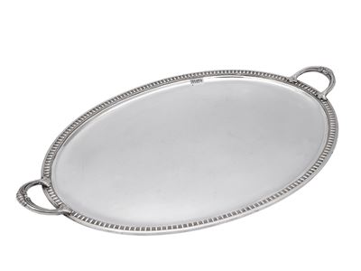 Guantiera in Argento, A. Grandis, Roma